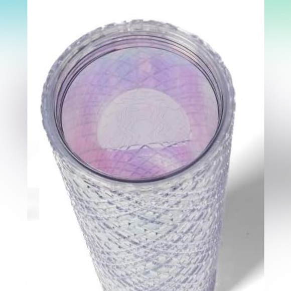 Starbucks Holiday 2022 Limited White Iridescent Jewel 24 oz - Picture 8 of 10